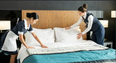 Daily Room and Linen Cleaning